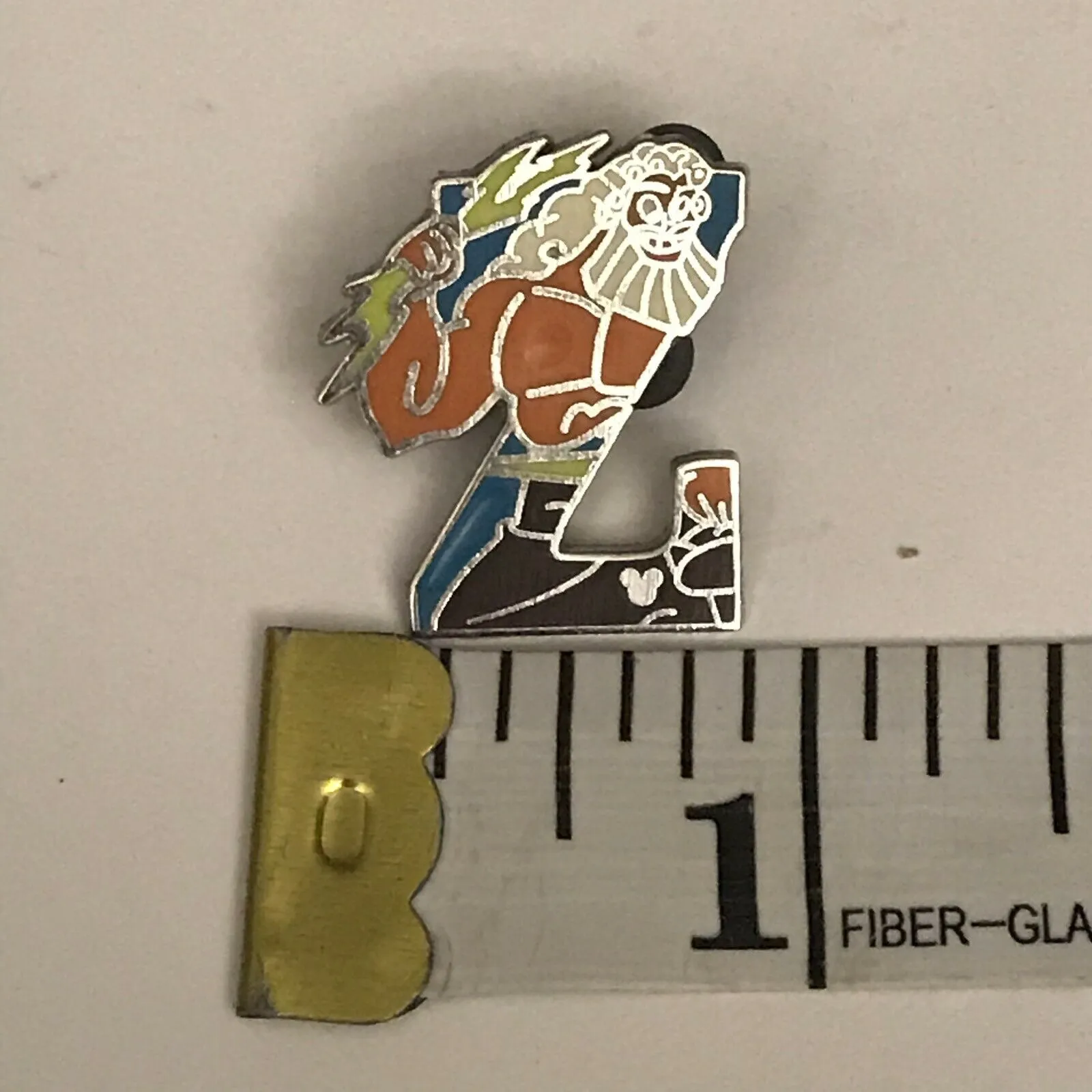 2011 Hidden Mickey - Alphabet Letter Collection - Z For Zeus Disney Pin 82348