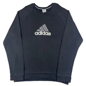 Adidas Black Spell Out Sweatshirt