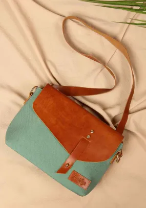 Aurora Canvas Fabric Sling Bag