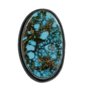 Birdseye Kingman Turquoise Ring | Richard Jim