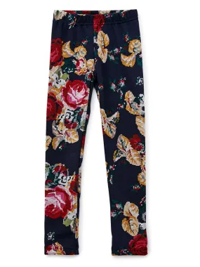 Boho Floral Pattern Leggings by Kids Couture