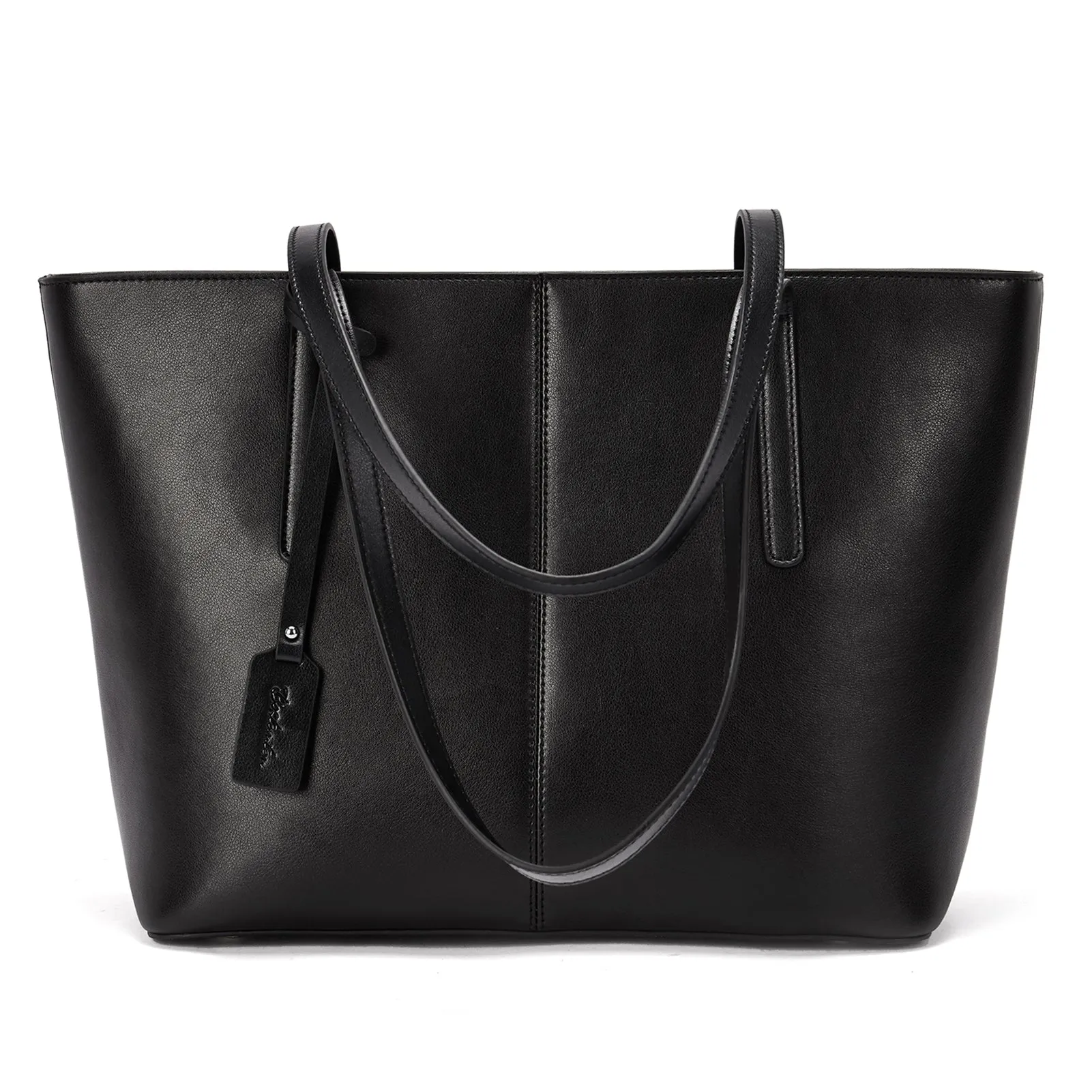 Carol Leather Work Tote 16''