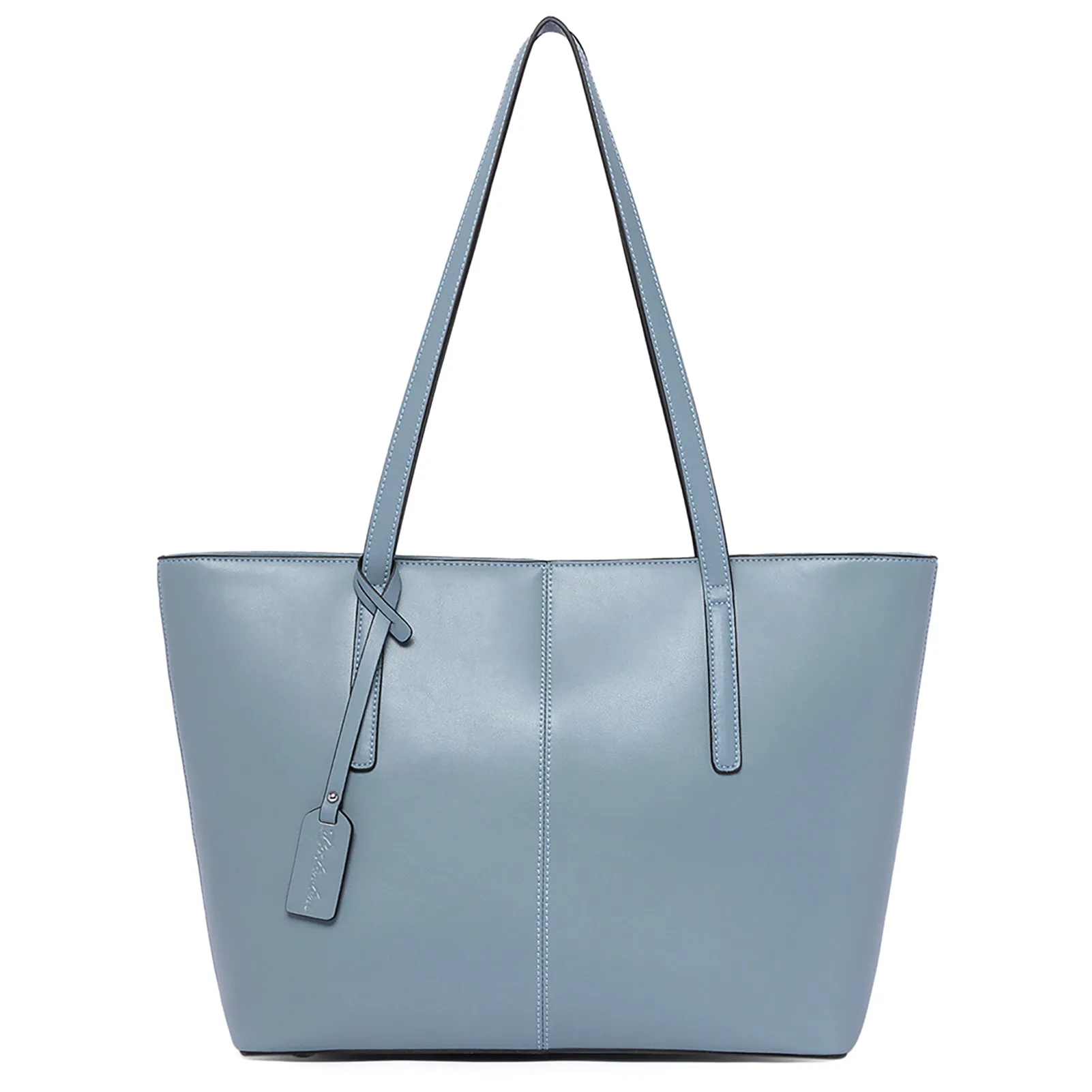 Carol Leather Work Tote 16''