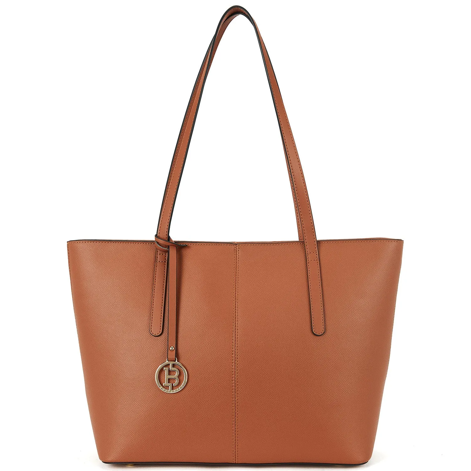 Carol Leather Work Tote 16''