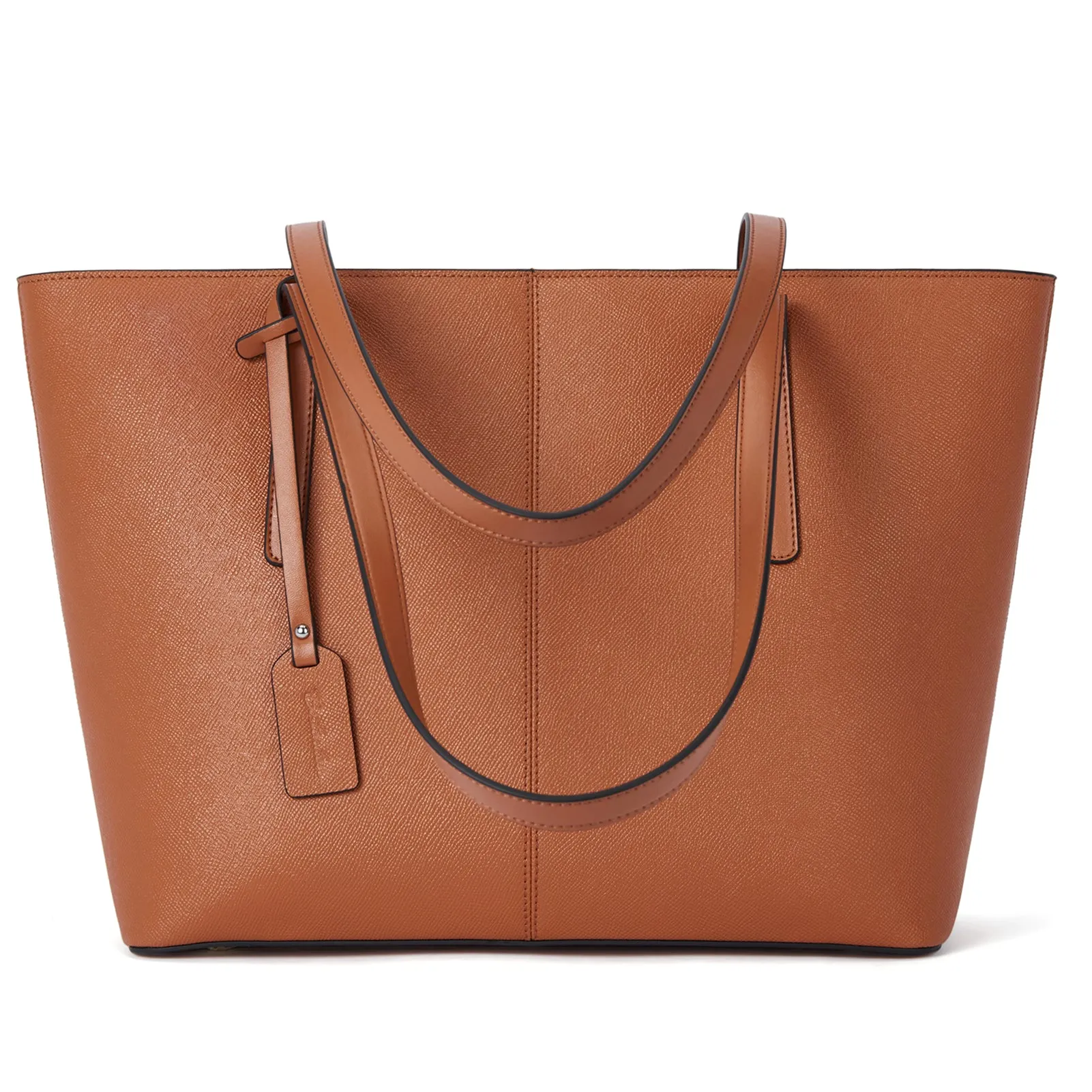 Carol Leather Work Tote 16''