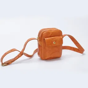 Dwarves Vegetable Tanned Leather Crossbody Ladies Shoulder Bag