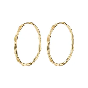 Eddy Recycled Organic Shaped Maxi Hoops