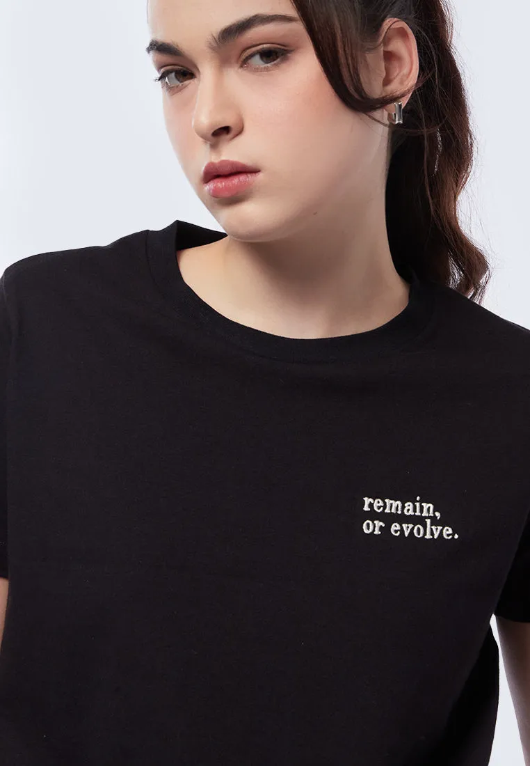 Embroidered Short Sleeve T-Shirt