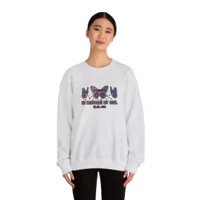 He Restores Faith Unisex Heavy Blend™ Crewneck Sweatshirt