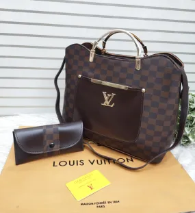 High Quality Louis Vuitton Women Bag (Dark Brown)