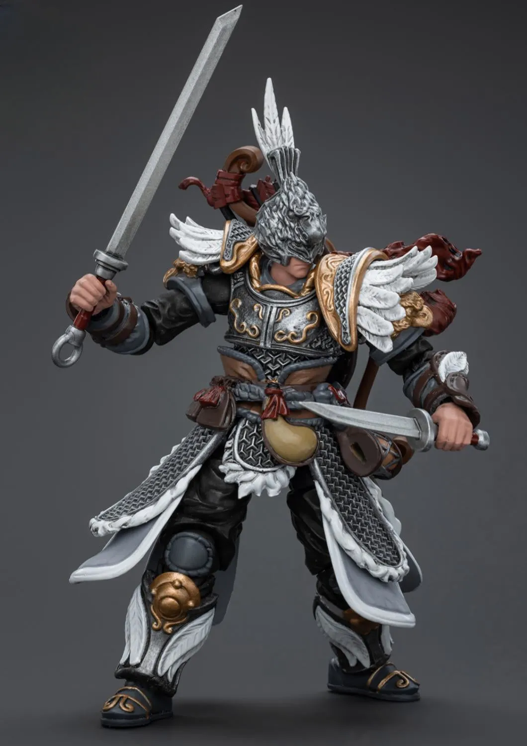 HiPlay JoyToy Dark Source: JiangHu Northern Hanland Empire White Feather Snowfield Archery Cavalry Action Figures