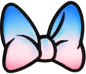 Iridescent Disney Minnie Mouse Bow Patch