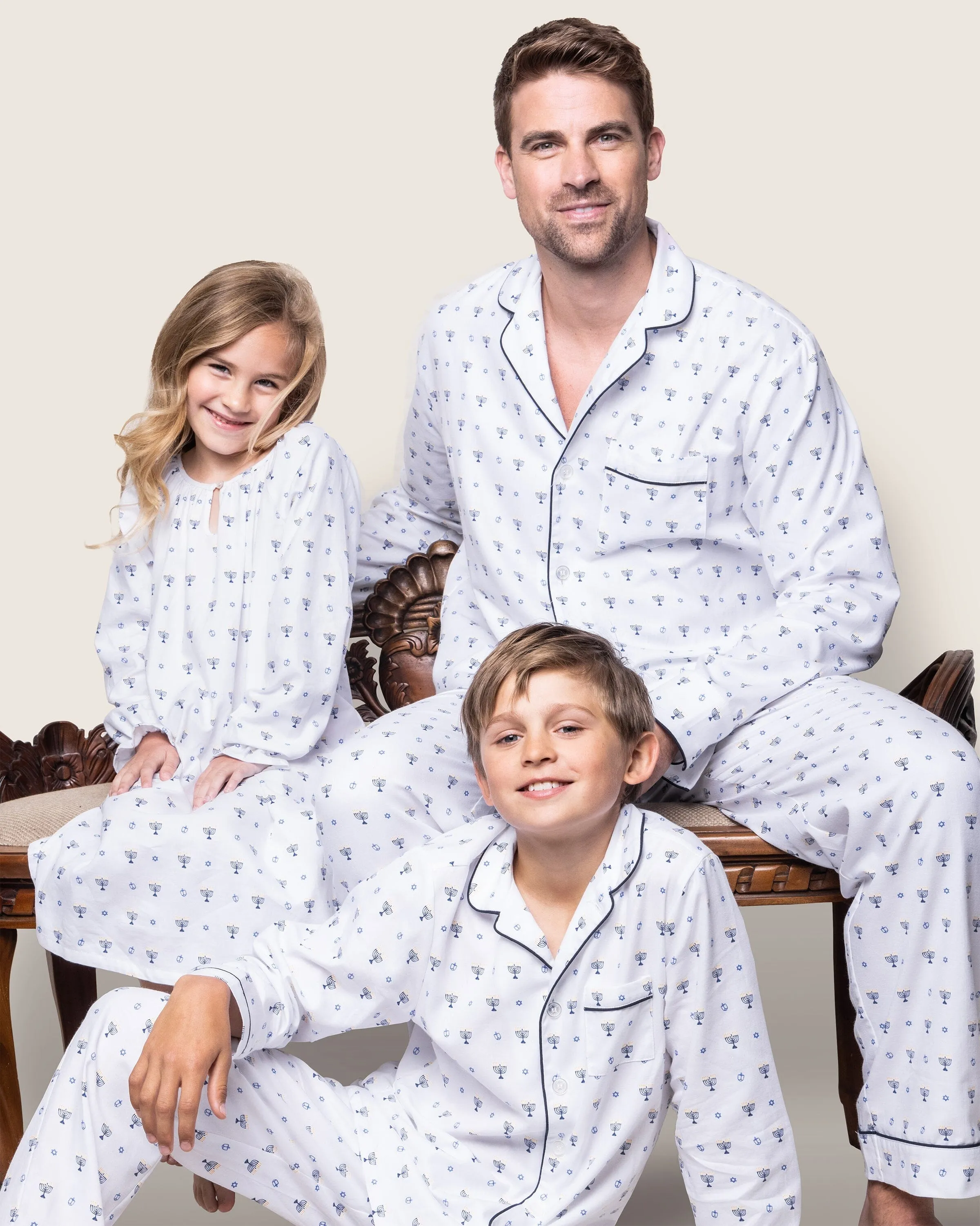 Men's Twill Pajama Set | Happy Hanukkah