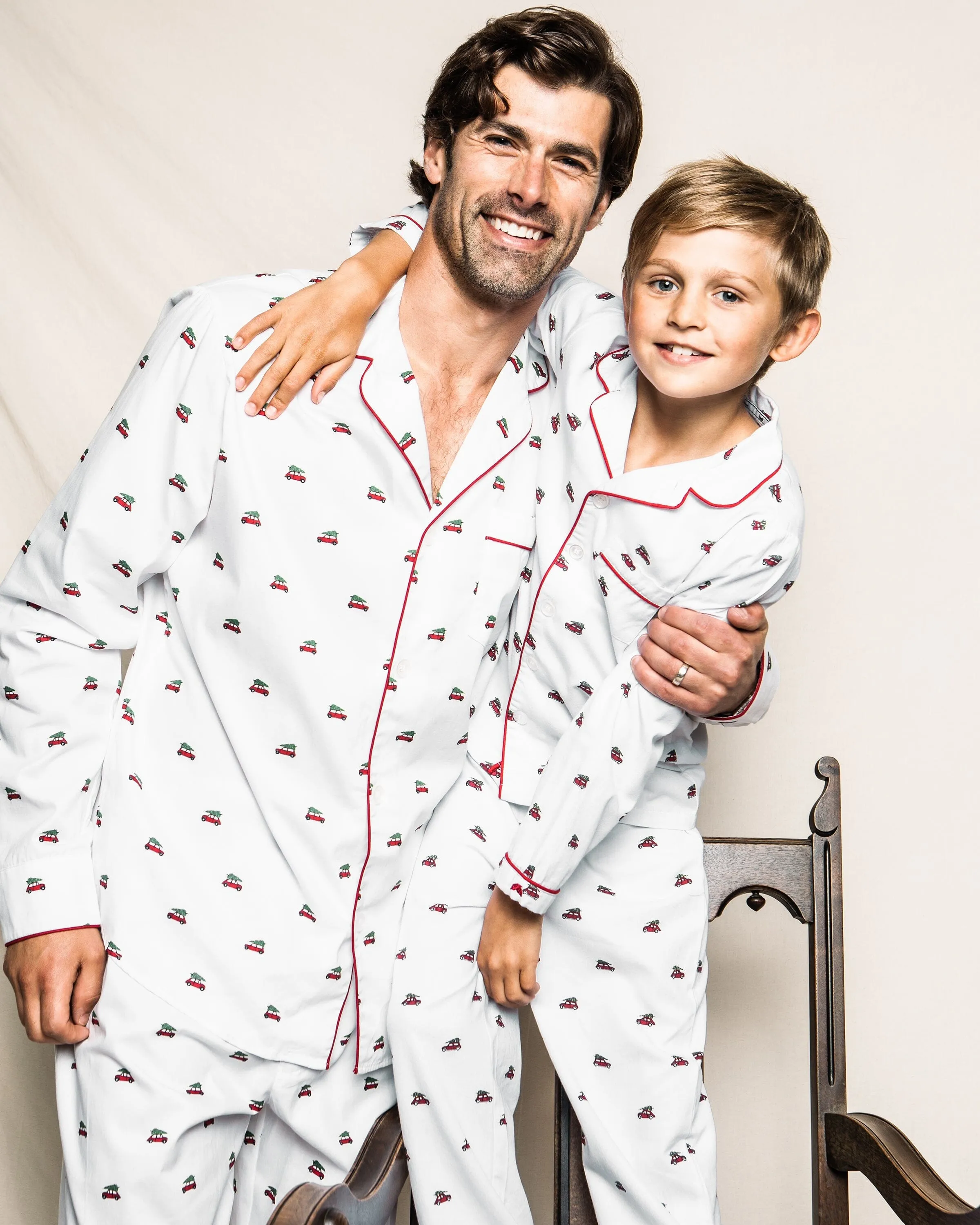 Men's Twill Pajama Set |  Holiday Journey