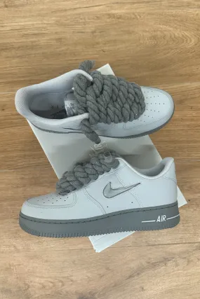 NIKE AIR FORCE 1 ROPE LACES POLVERE