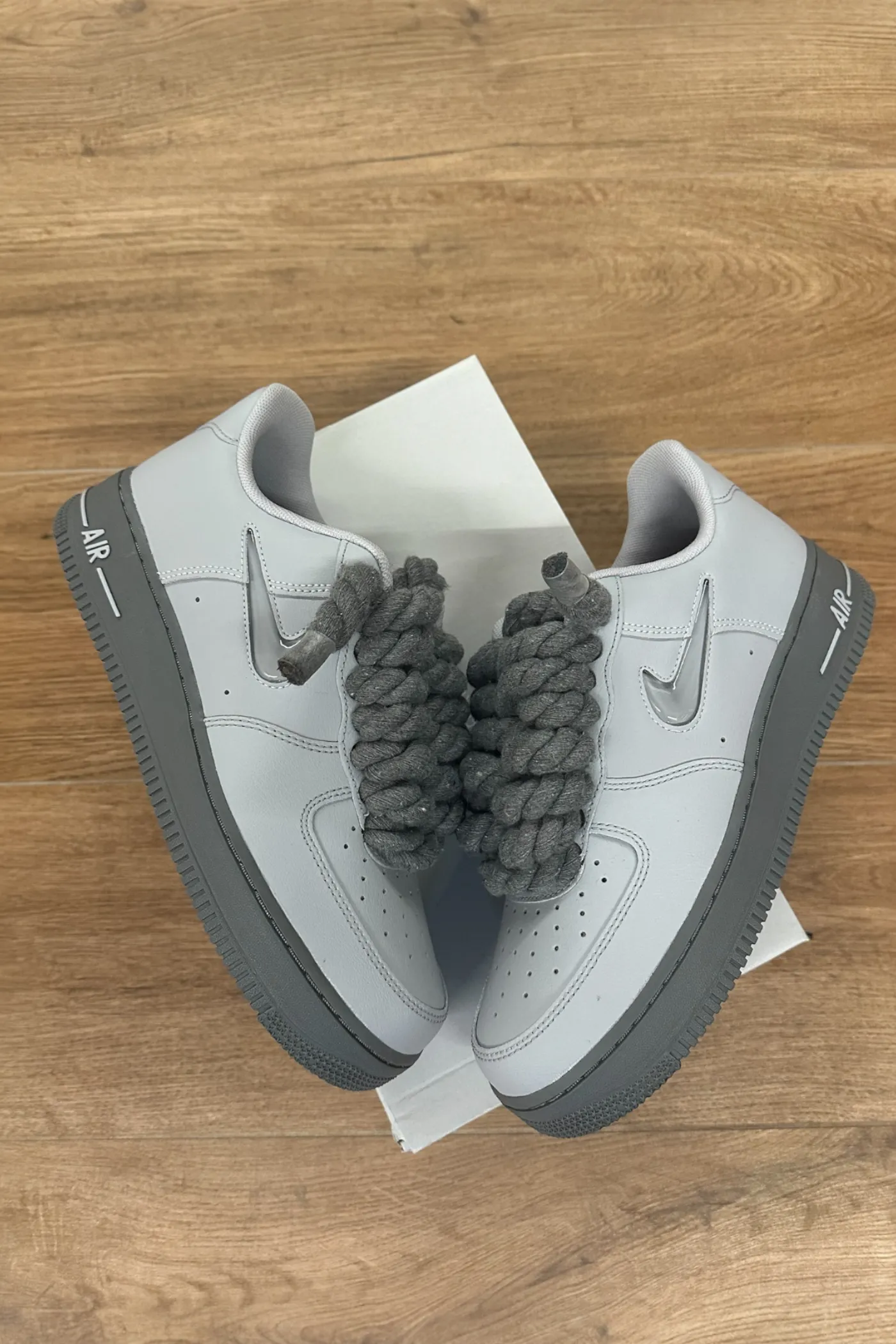 NIKE AIR FORCE 1 ROPE LACES POLVERE