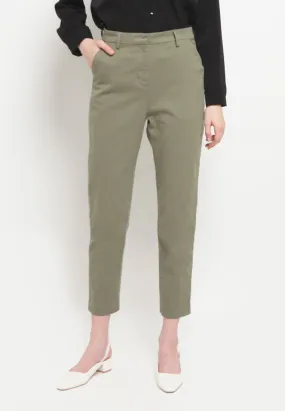 Regular Fit Ankle Pants