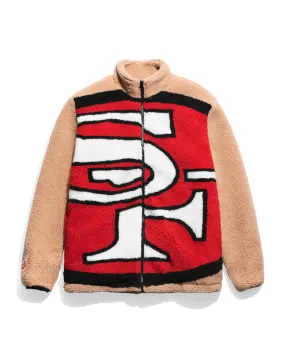 San Francisco 49ers Big Logo Sherpa Jacket