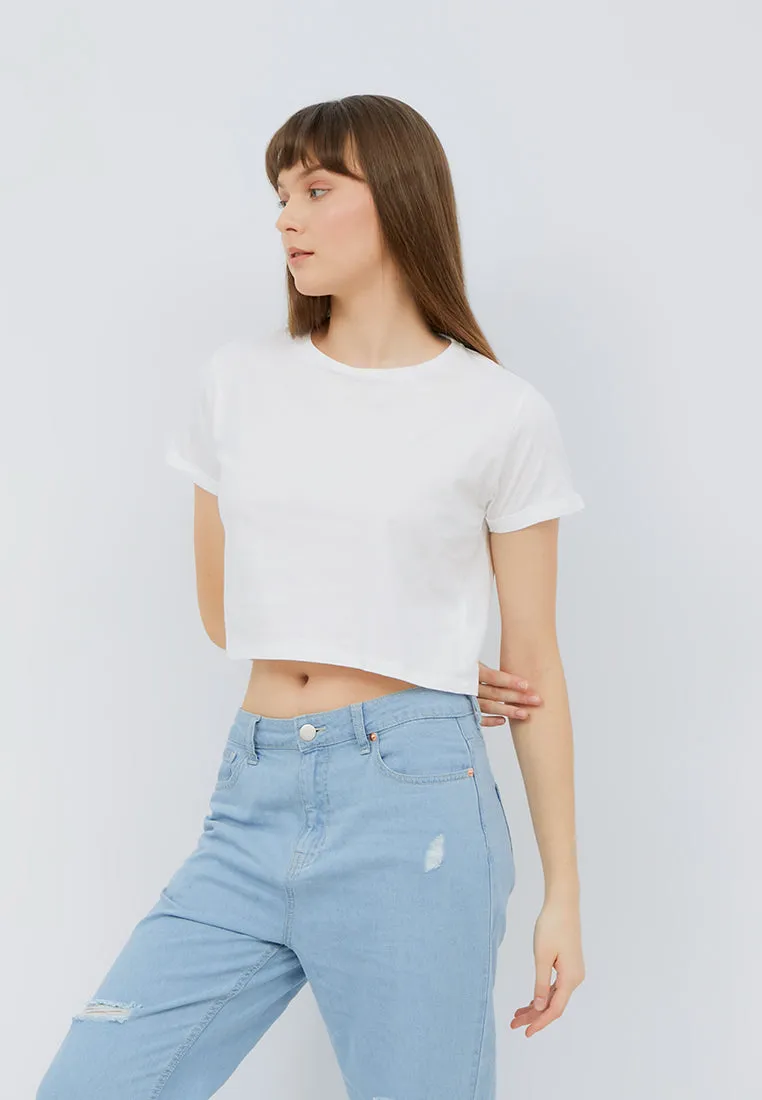 Short Sleeve Cropped T-shirt