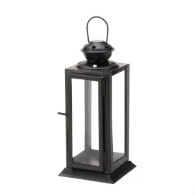 Starlight Black Candle Lantern