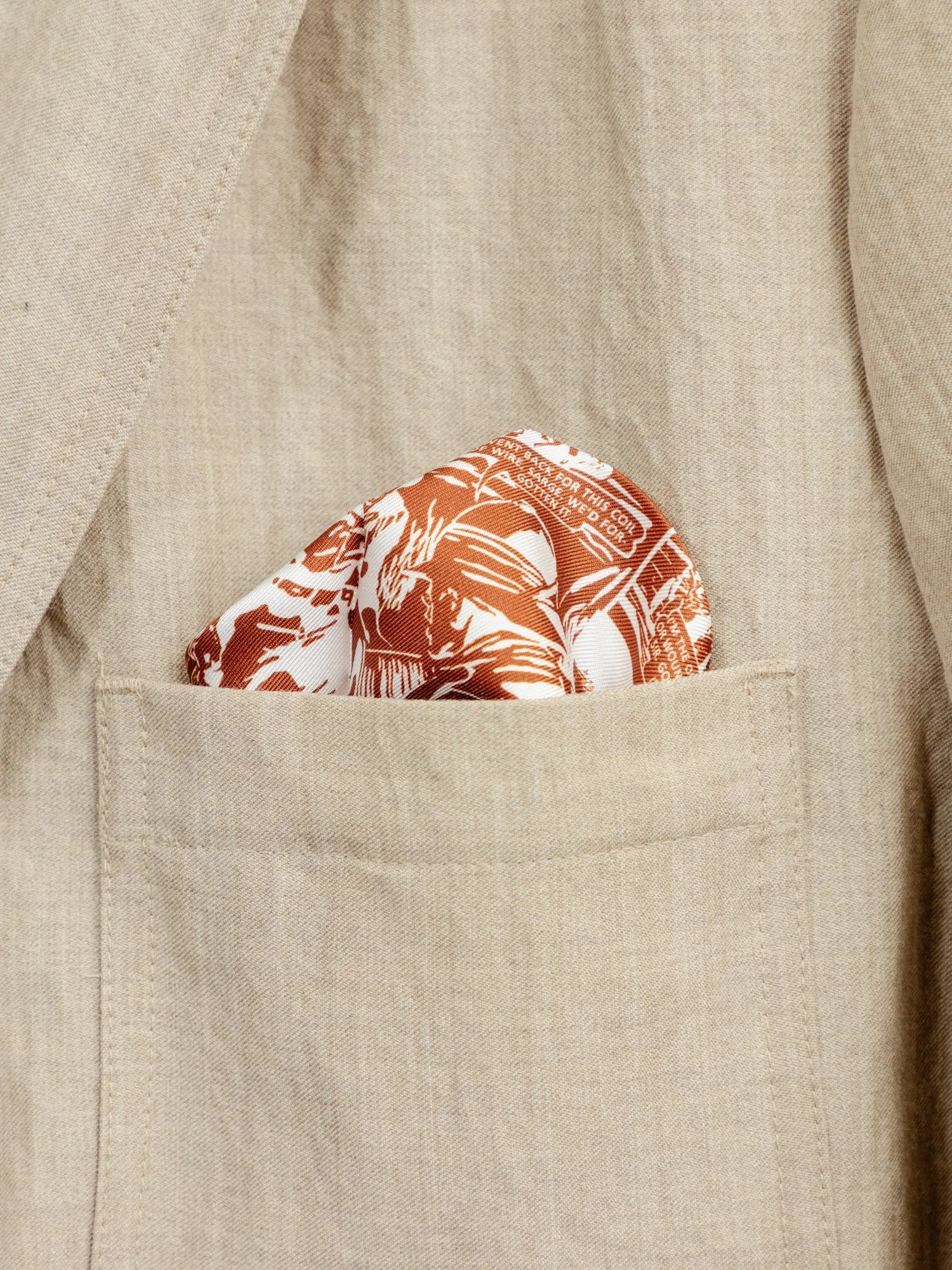 The Victor Pocket Square