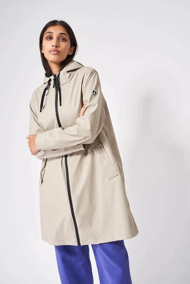 Waterproof Rain Coat - Nuovola T3085 - Whitecap Grey