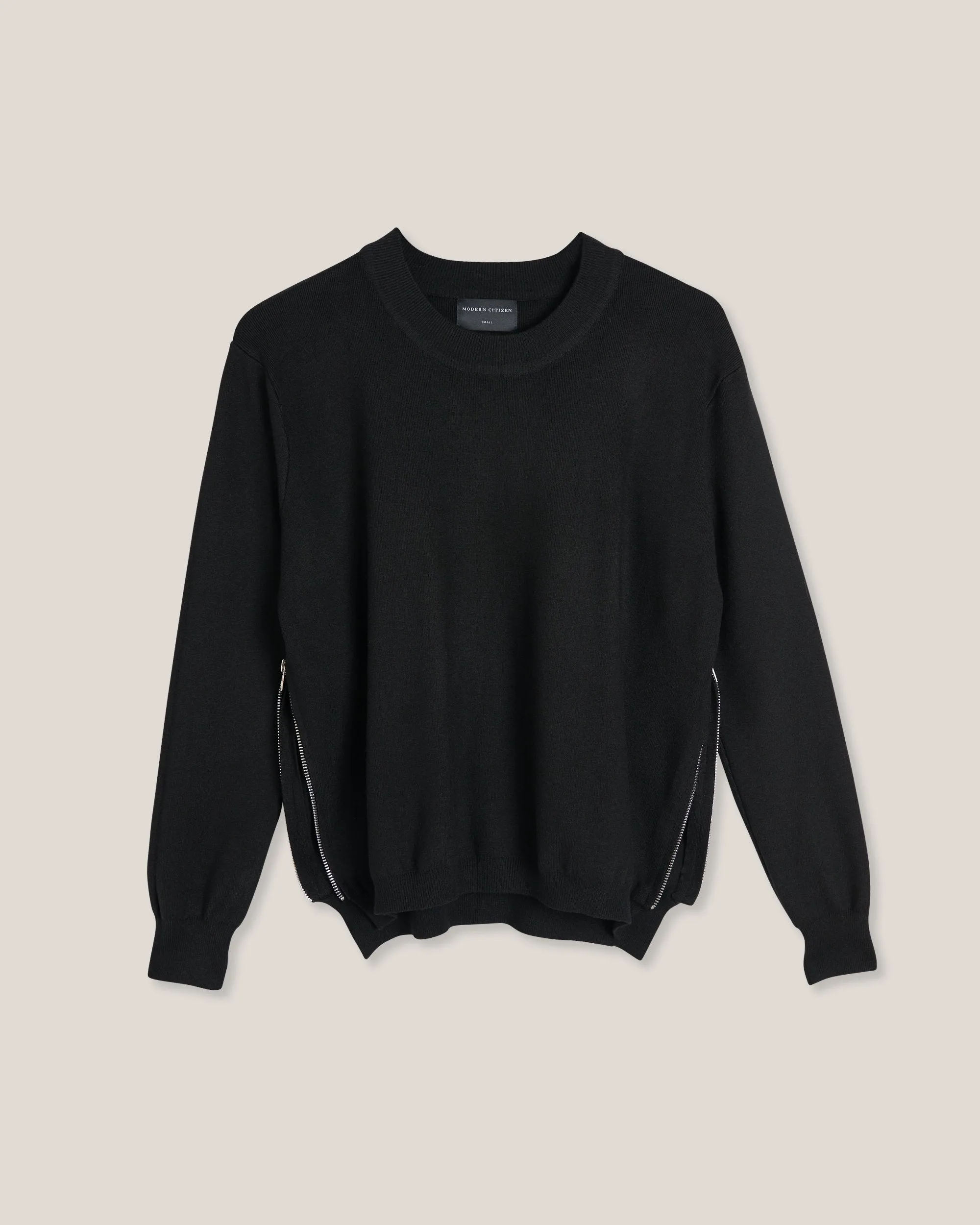 Yara Side-Zip Sweater